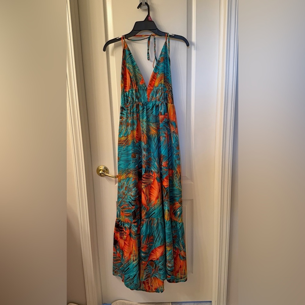 Tropical Maxi Dress